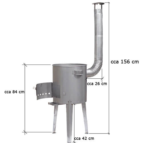 Nerezová kotlina LUX