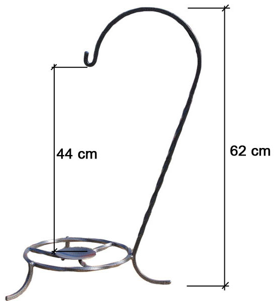 Špecialny servírovací stojan na kotlíky