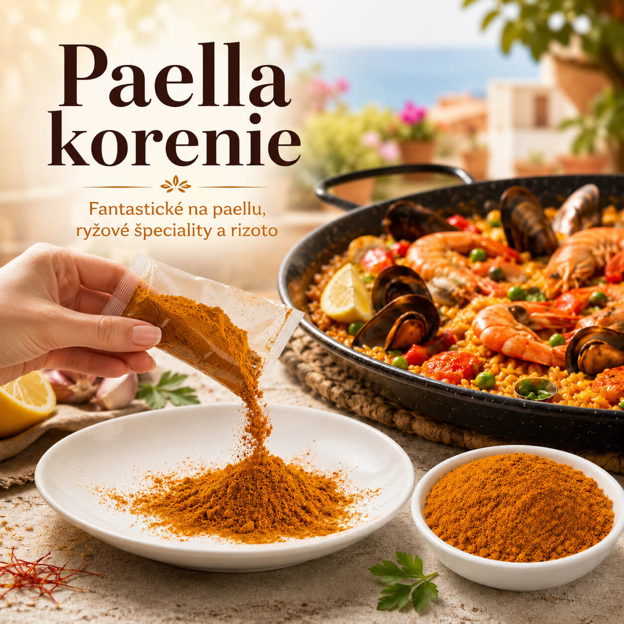 🥘PAELLA korenie 50 g Úvod do sveta autentickej paelly