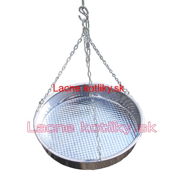 Nerezová panvica s retiazkou 49 cm
