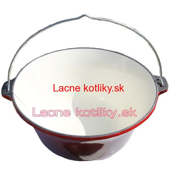 Liatinový kotlík 7,2 L – smaltovaný povrch