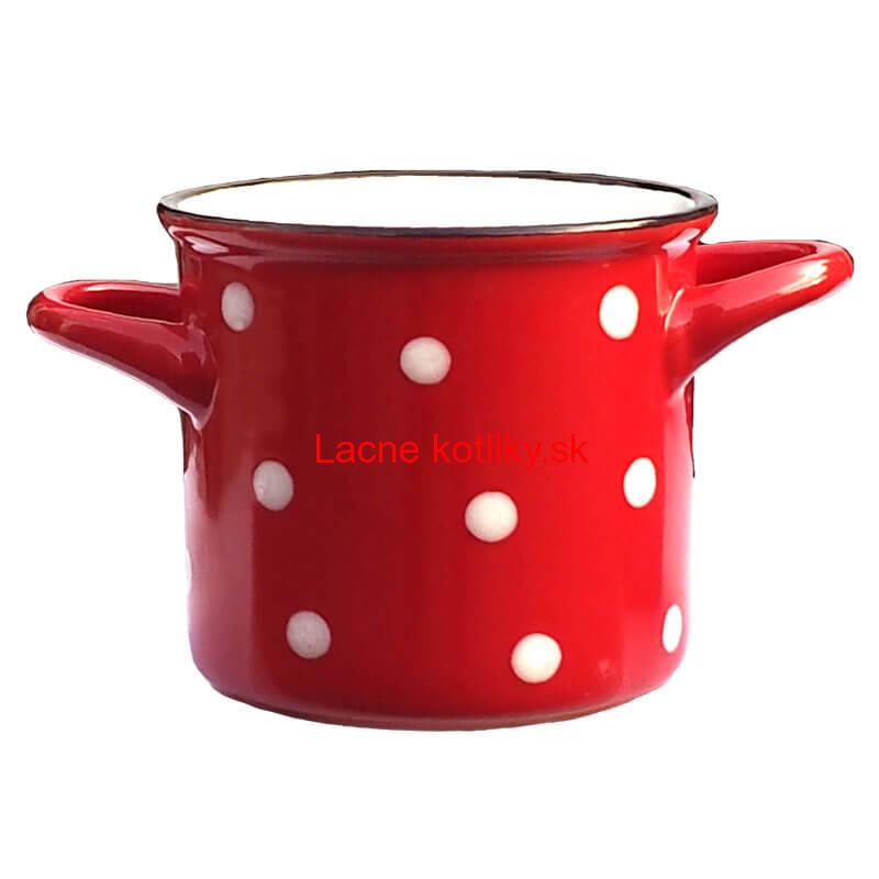 Keramický hrnček na na polievku DECOR