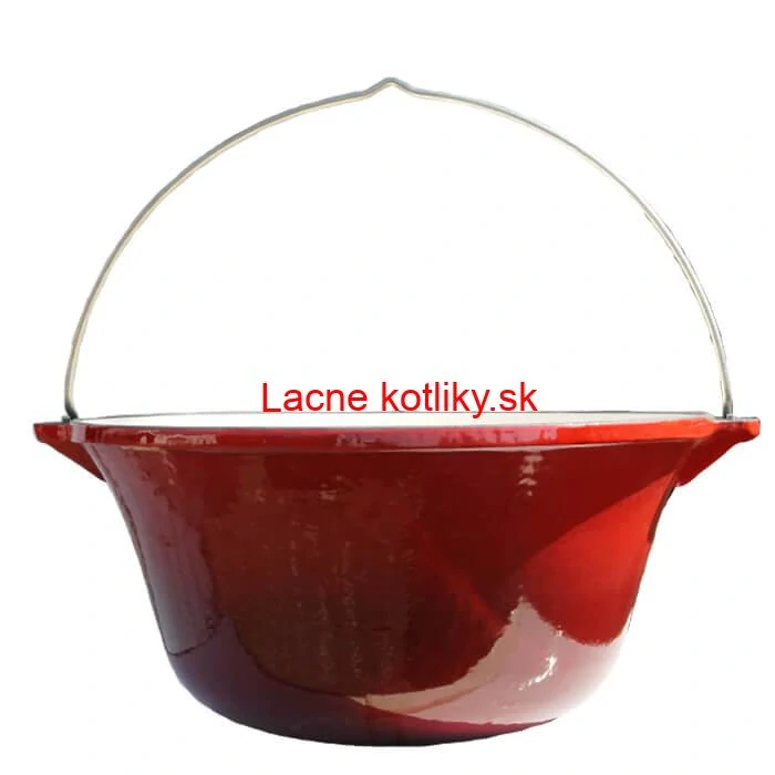 Liatinový kotlík 22 L – smaltovaný povrch