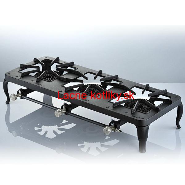 Plynový priemyselný liatinový varič Europa 12 kW