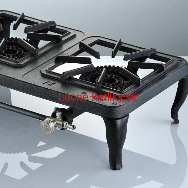 Plynový priemyselný liatinový varič Europa 8 kW