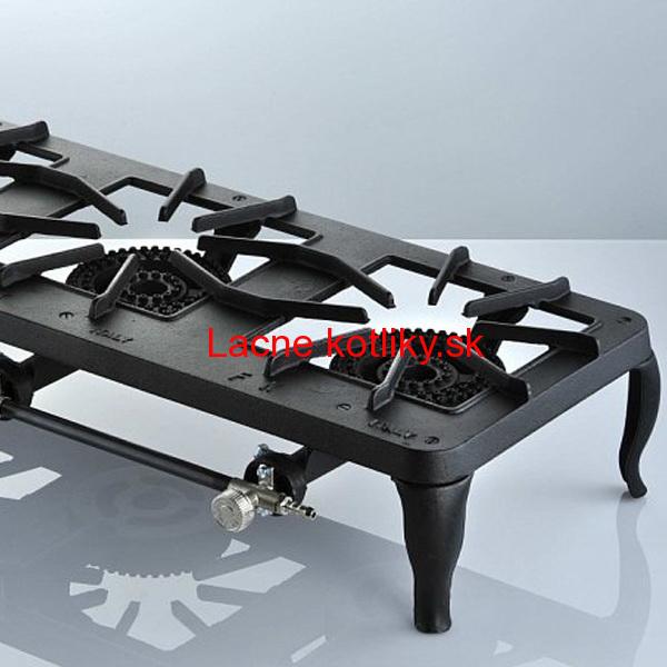 Plynový priemyselný liatinový varič Europa 12 kW