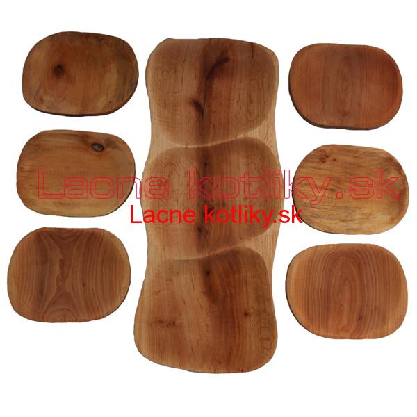 Servírovacia drevená sada