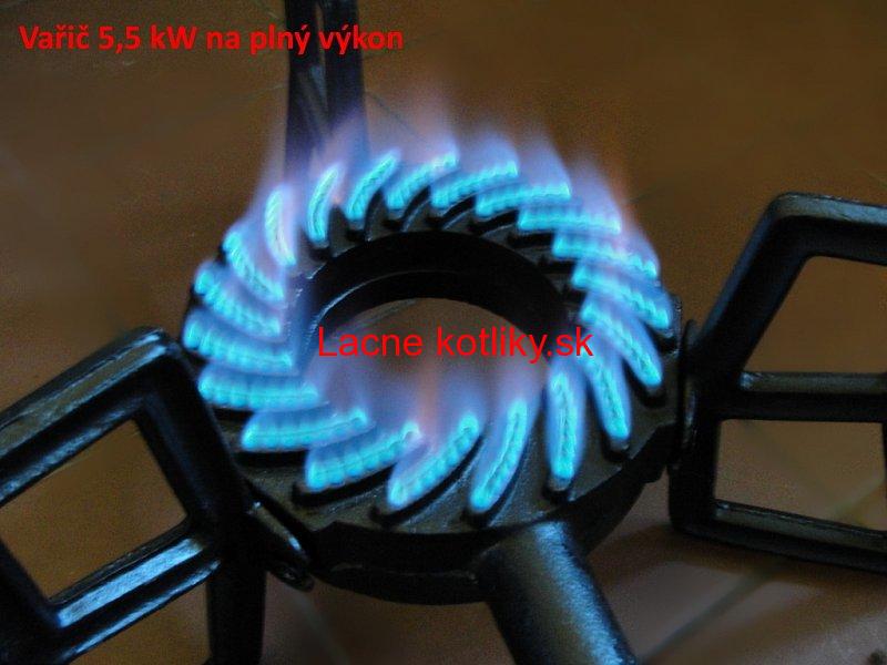 Liatinový plynový horák (varič) 7 kW KEMPER