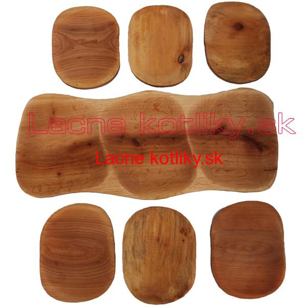Servírovacia drevená sada