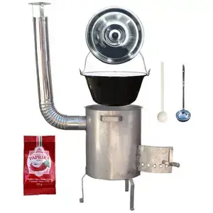 Smaltovaný kotlík 20 L (1,2 mm) + nerezová kotlina (1,5 mm) 42 cm STRONG EXCLUSIVE