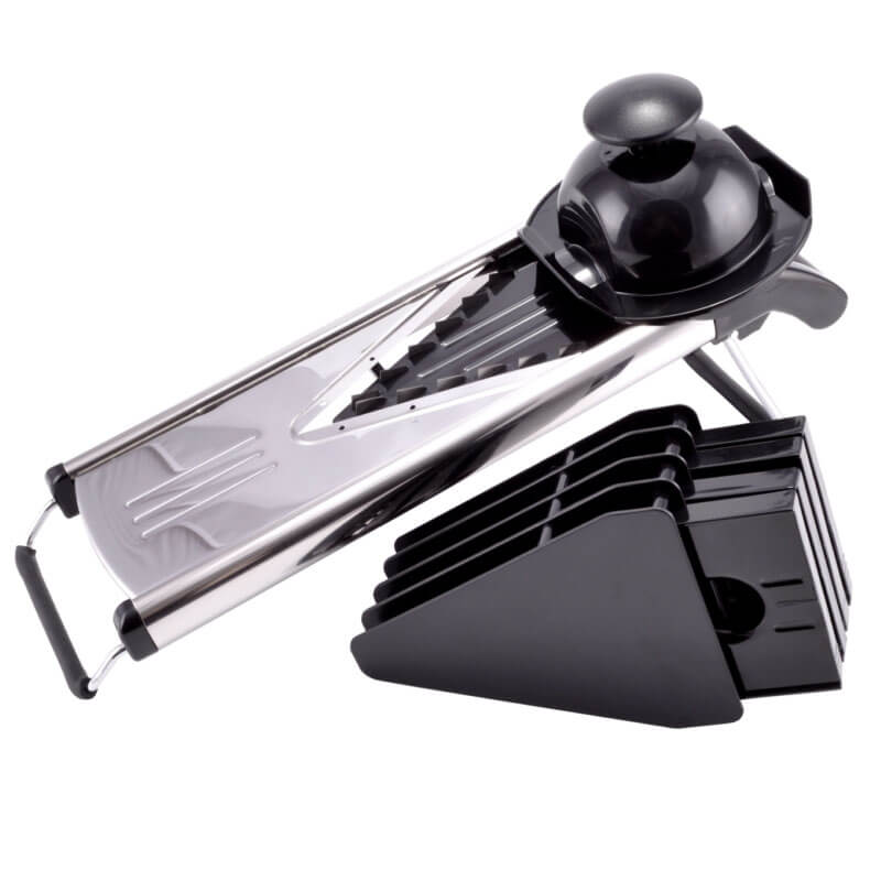 Multifunkčný V-krájač + sada plátov na krájanie