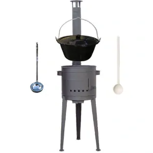 Smaltovaný kotlík 20 L (1,2 mm) + vysoká kotlina (1,5 mm) HODO 42 PLUS 600