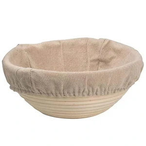 Ratanová miska na kysnutie chleba – okrúhla