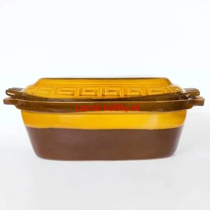 Rímska misa / pekáč z glazovanej terakotovej hliny 6 l