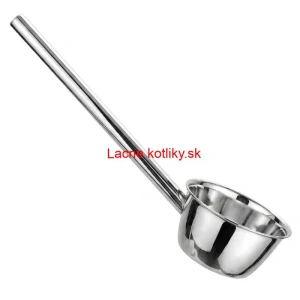 Nerezová naberačka na vodu 12 cm s dlhou rúčkou – pevná a praktická