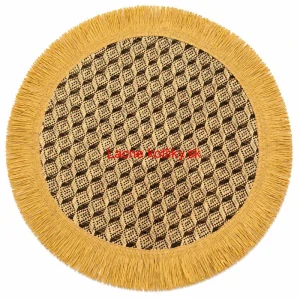Prírodná podložka pod tanier so strapcami 37 cm