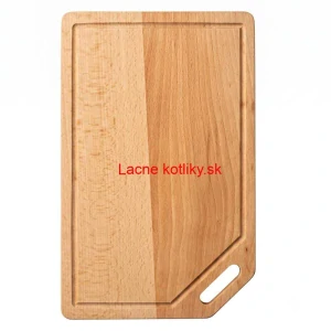 Drevená doska na krájanie 40×25 cm s drážkou na šťavu