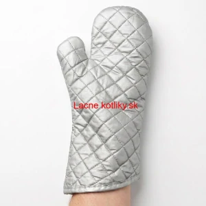 Chňapka strieborná s dlhým rukávom 35 cm