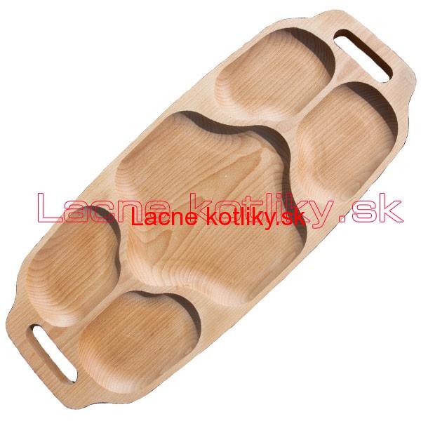 Servírovací drevený podnos