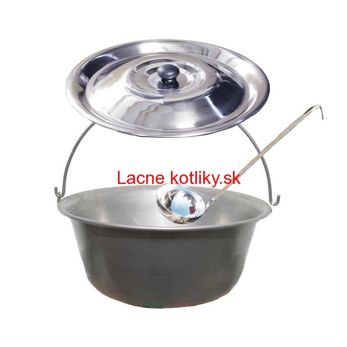 Nerezový kotlík 15 L (1,5 mm) + antikorová pokrievka