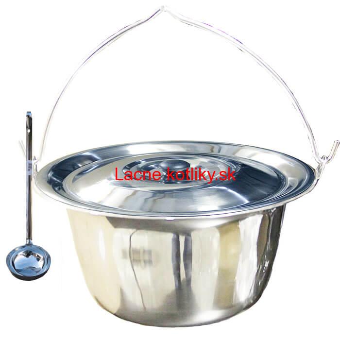 Antikorový kotlík 15 L (1,2 mm) + antikorová pokrievka