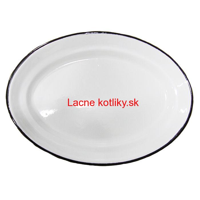 Smaltovaný podnos 35 x 25 cm