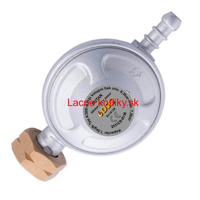 Regulátor tlaku plynu 30 mbar UNI