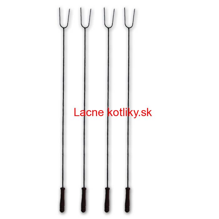 Vidlička na opekanie 4 ks 98 cm