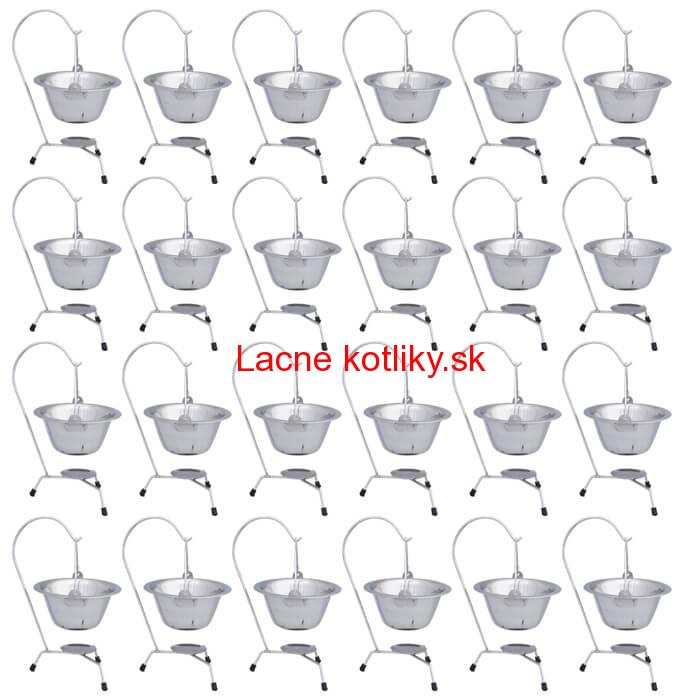 Servírovacia súprava INOX 24 ks