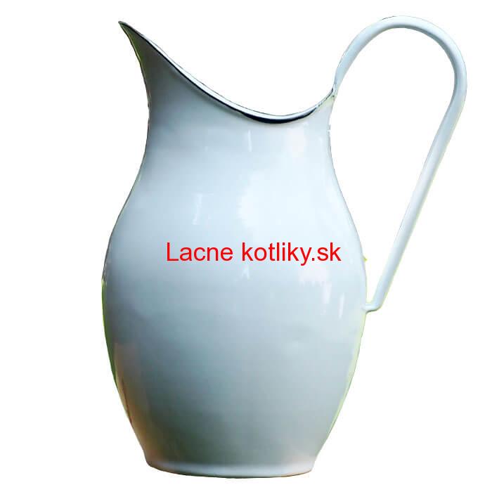 Smaltovaná krhla 2 L BIELÁ