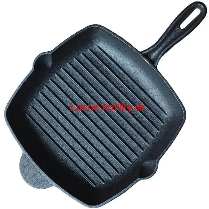 Liatinová panvica na grilovanie a pečenie 26 x 26 cm