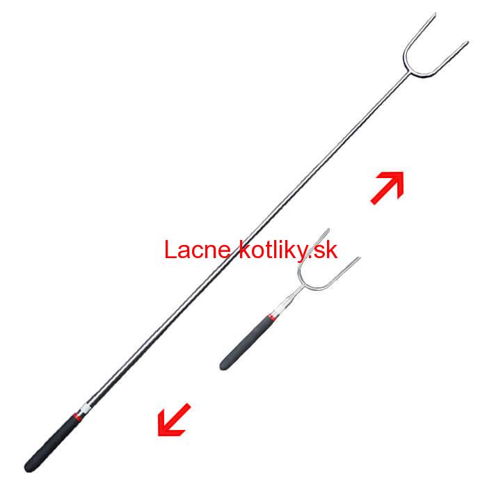 Vidlička na opekanie 24,5 cm - 84,5 cm – teleskopická 1 ks
