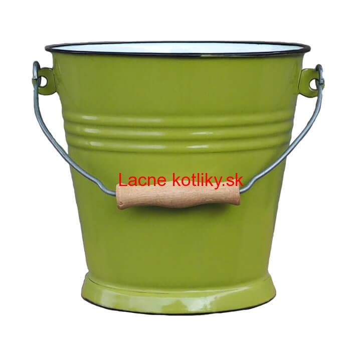 Smaltované vedro 5 l GREEN