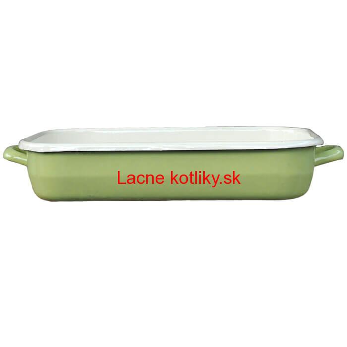 Smaltovaný pekáč 40 x 21,5 cm GREEN