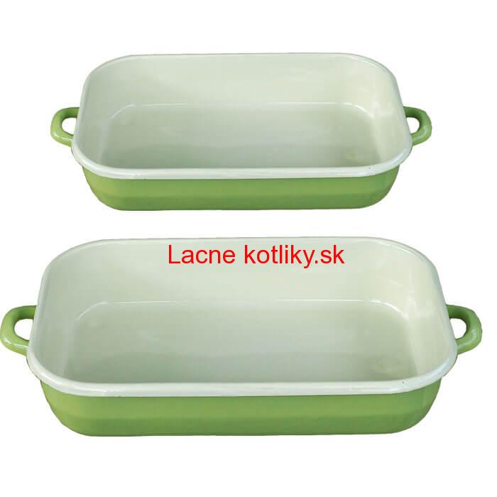 Smaltovane pekáče GREEN 2 ks