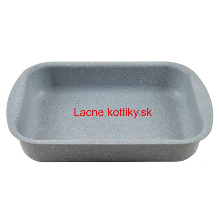 Pekáč s granitovým povrchom 29 x 20 cm šedý Granit Line