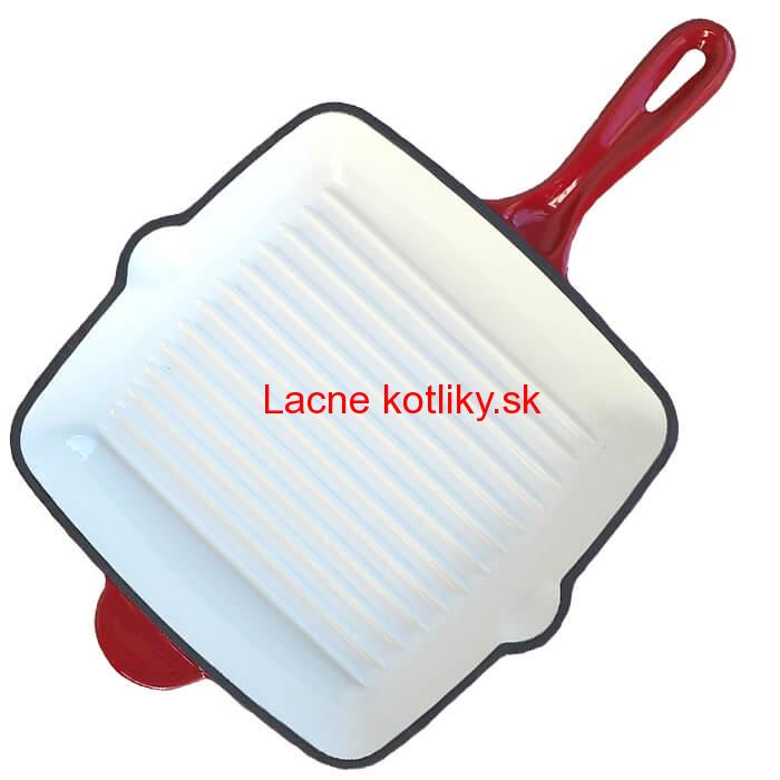 Liatinová panvica na grilovanie so smaltovaným povrchom 26 cm Strong Mold