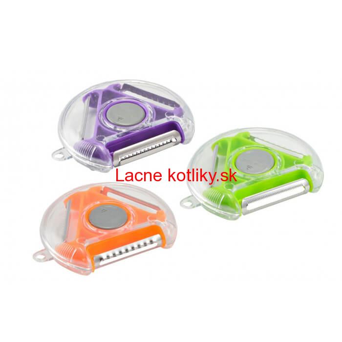 Škrabka s trojicou britov a s vykrajovačom očiek