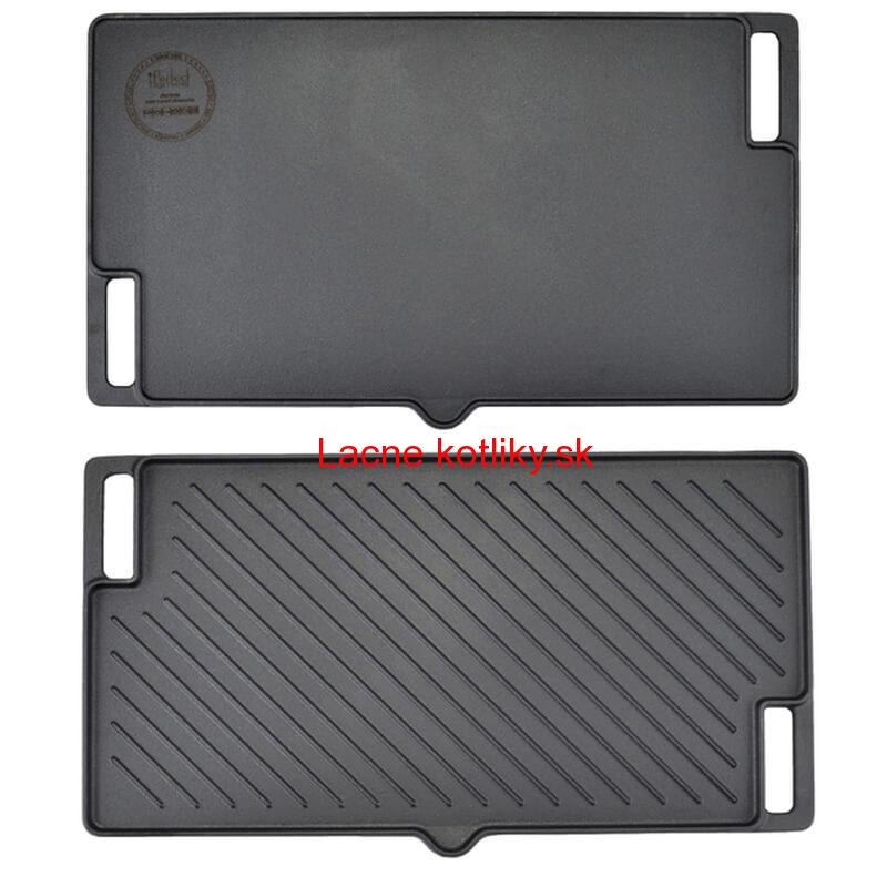 Liatinová grilovacia platňa 45 x 25 cm