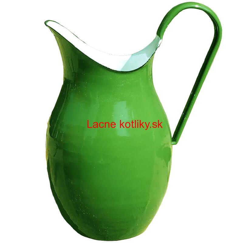 Smaltovaná krhla 2 L ZELENÁ