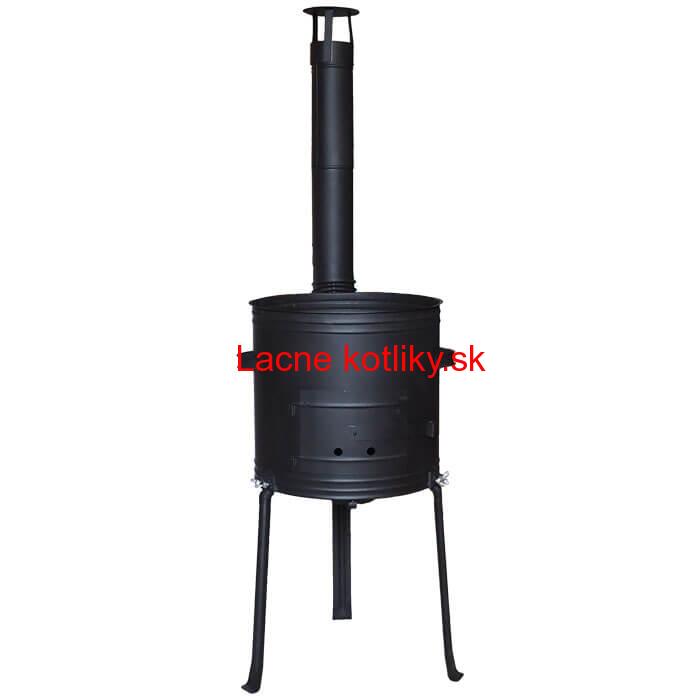 Kotlina 39 cm, vysoká + žiaruvzdorná farba Plus 700