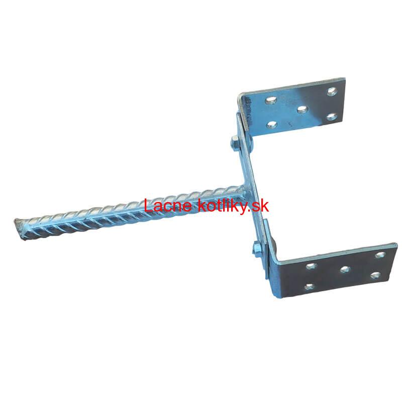 Pätka zápustná, kotviaca, nastaviteľná 0-17 cm