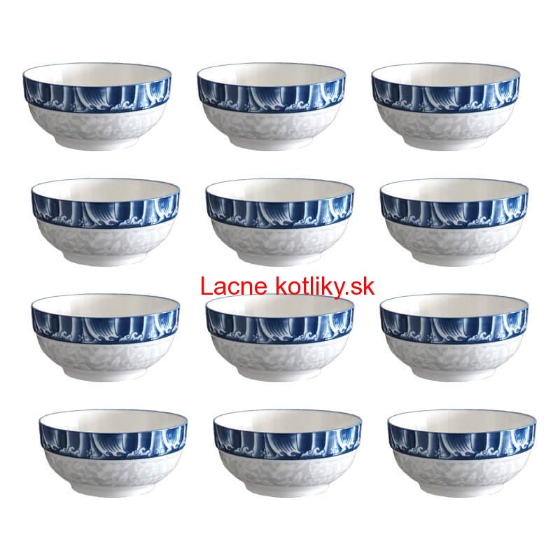 Keramické misky na servírovanie gulášu 15 cm 12 ks