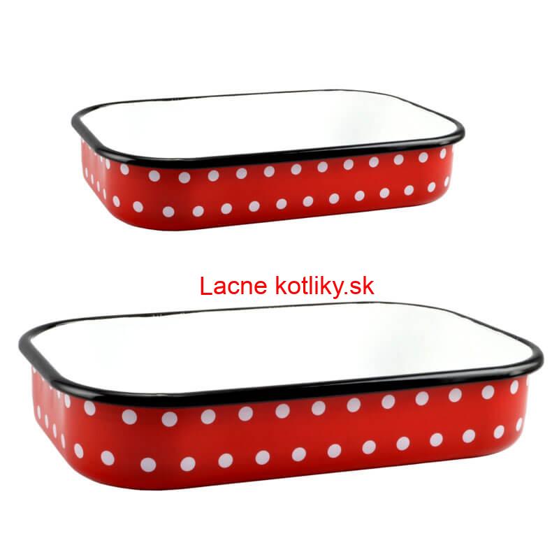 Smaltovane pekáče DECOR 2 ks