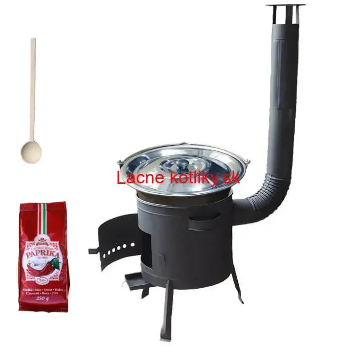 Nerezový kotlík 20 L (1,5 mm) + hrubostenná (1,5 mm) žiaruvzdorná kotlina BALKY STRONG 42 PLUS 600