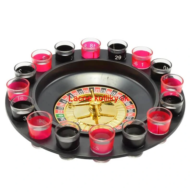 Ruleta Domáca hra na pitie (opitá hra)