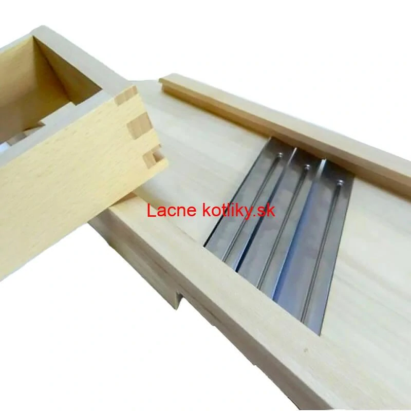 Ručný drevený krájač kapusty 3 nože 56 x 19 cm (malý)
