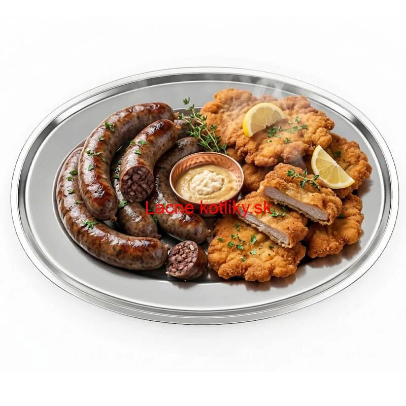 Nerezový oválny podnos (40,5cm) – Odolná servírovacia tácka na mäso aj koláče