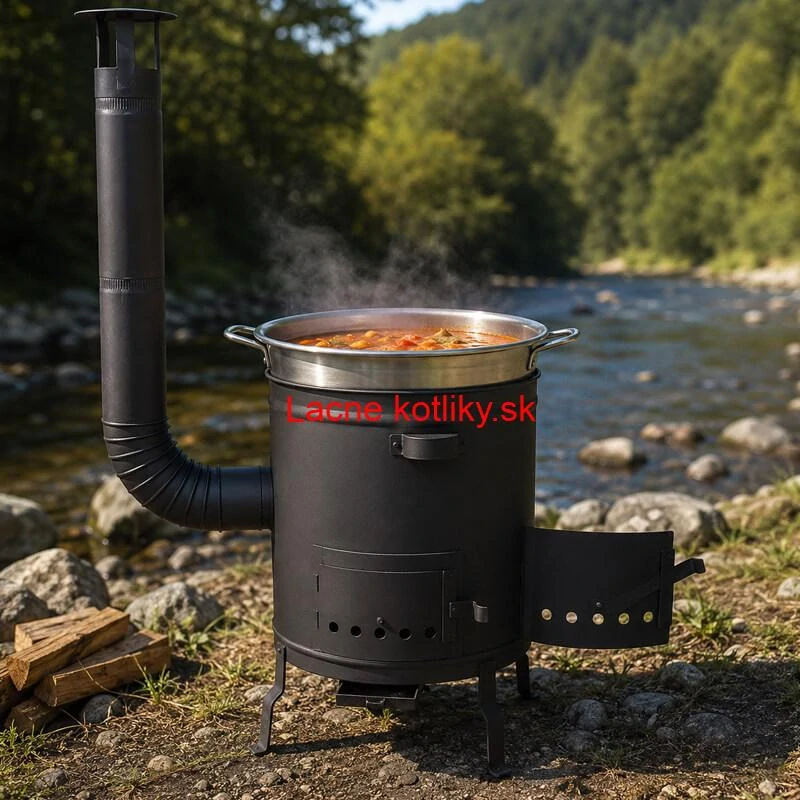 Hrubostenná kotlina 56 cm (1,5 mm) STRONG + žiaruvzdorná farba Plus 600