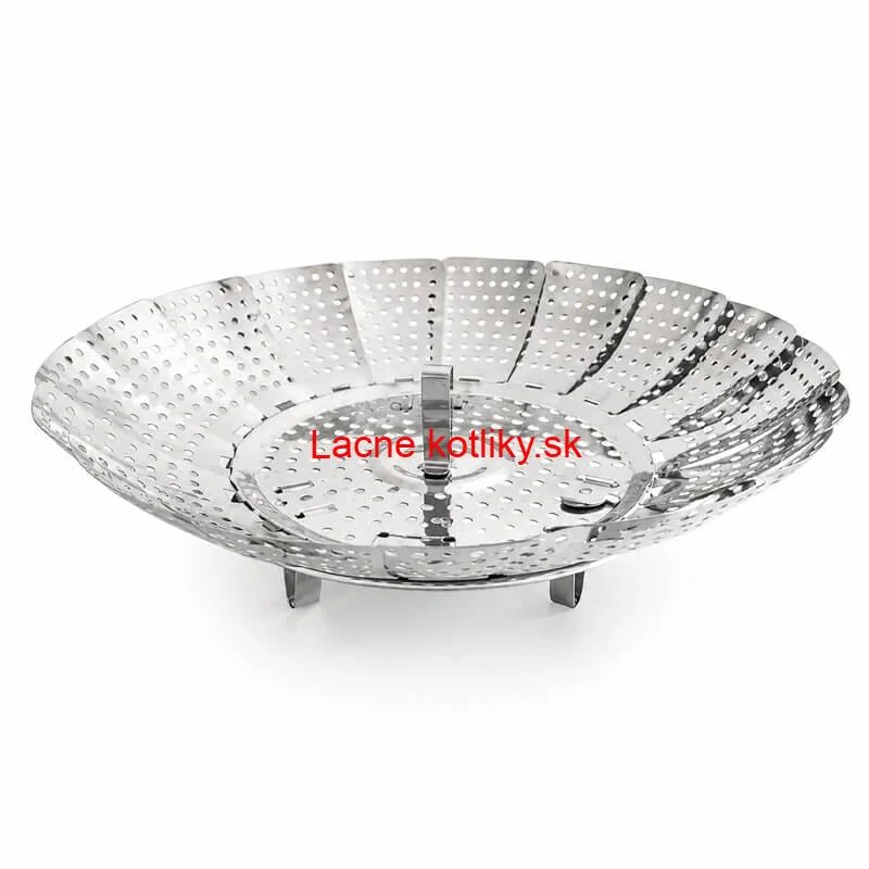 Skladací nerezový parák 16–28 cm na knedle a zeleninu